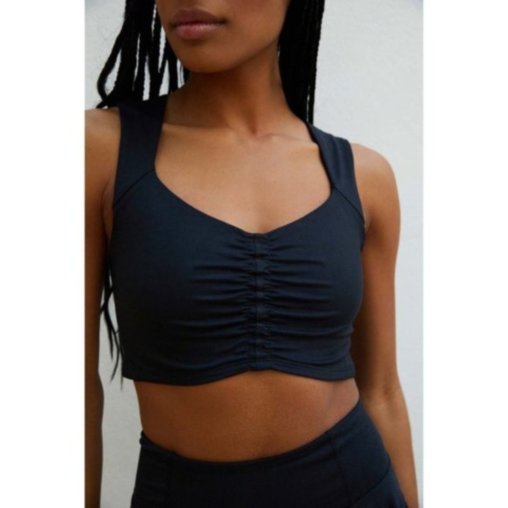 NWT Free People Movement Pleats And Thank You Cami Black Size M